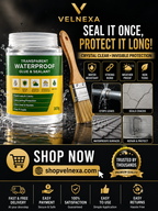 Transparent Waterproof Glue & Sealant with Brush